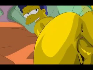 Simpsons πορνό homer fucks marge