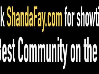 Adulti canadese manicotto shanda fay è fica pestate da.