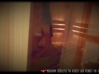 Vends-ta-culotte - French mademoiselle Sucks in the Sauna: xxx film 36